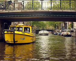 Watertaxi's in Amsterdam